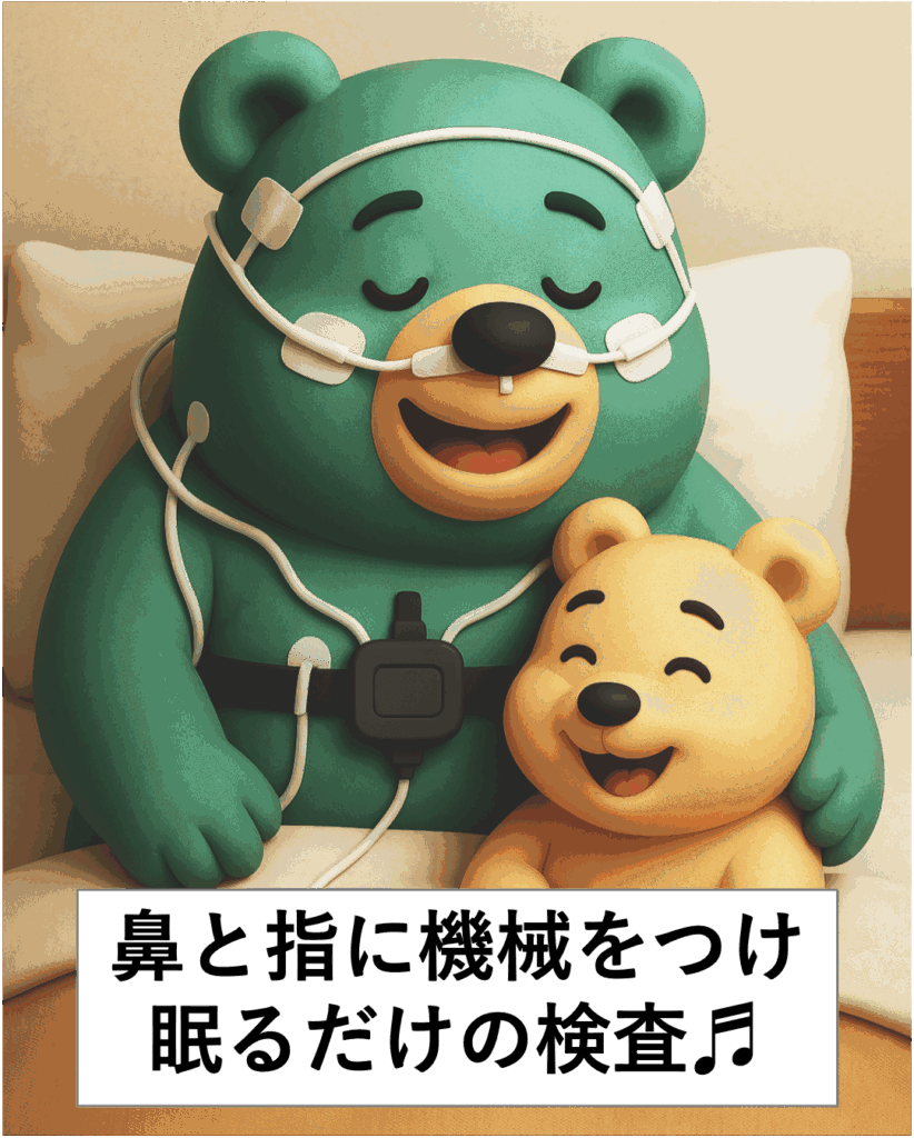 睡眠時無呼吸2PSG